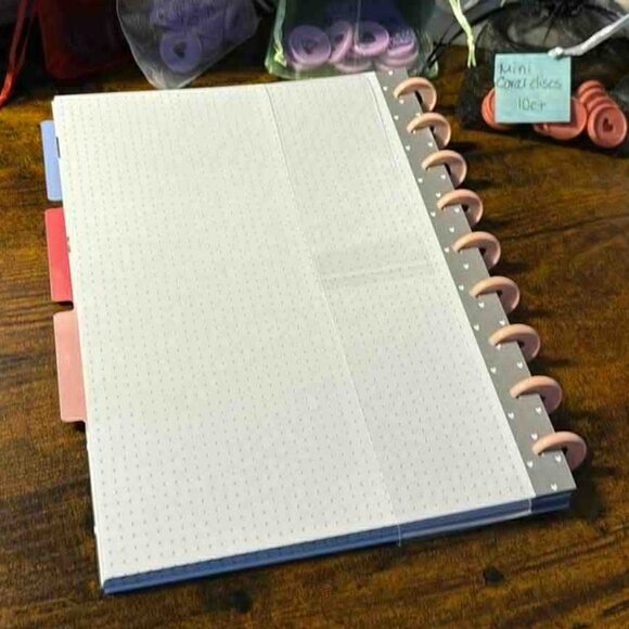 Happy Planner Notebook guts W/discs - Classic size NEW - Picture 2 of 9